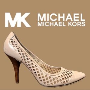 MICHAEL KORS Cream Color Heels